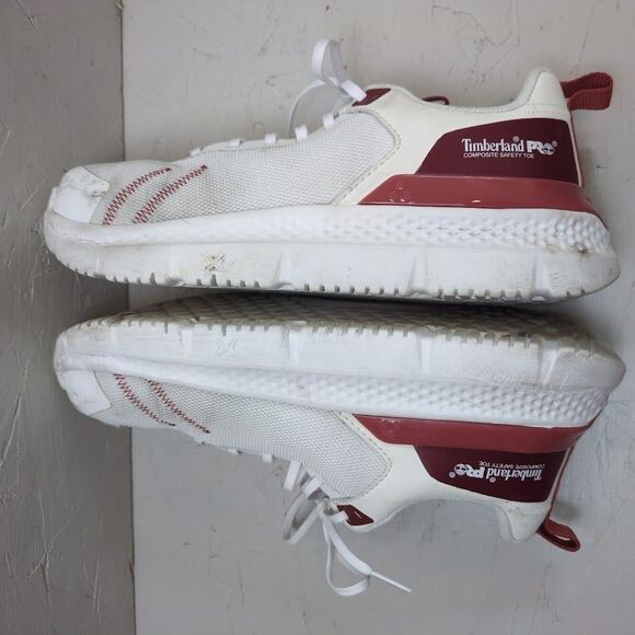 Timberland Pro Setra Comp Safety Toe  Women's 8.5 M Athletic Work Sneaker White - Picture 8 of 10